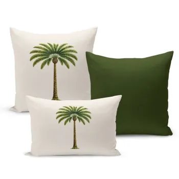 Set fete de perna, Artpalmset3-1, Poliester, Multicolor imagine