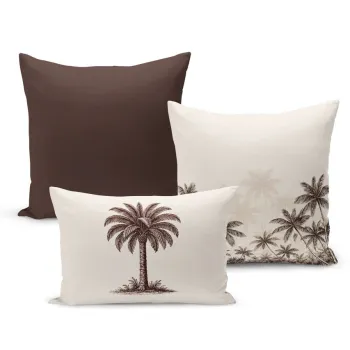 Set fete de perna, Artpalmset3-10, Poliester, Multicolor imagine