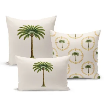 Set fete de perna, Artpalmset3-2, Poliester, Multicolor imagine