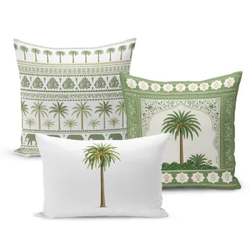 Set fete de perna, Artpalmset3-22, Poliester, Multicolor imagine