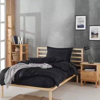 Set lenjerie de pat pentru o persoana 2 piese, Fresh Color, EnLora Home, Bumbac Ranforce imagine