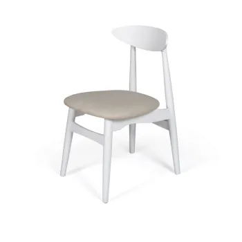 Set masa extensibila si 4 scaune, Fairfax, Albero152, 100% LEMN DE FAJ, Natural imagine