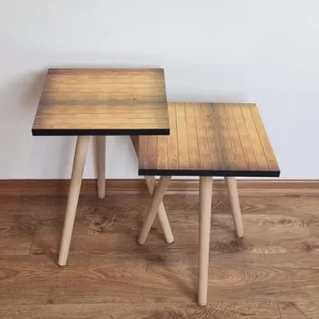 Set masute 2 piese, Leona, 2SHP331, Camila imagine