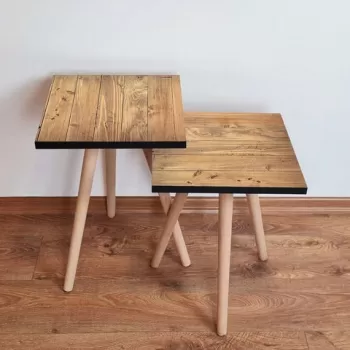 Set masute 2 piese, Leona, 2SHP353, Camila imagine