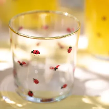 Set pahare, Hermia, 127RKL1140, Auriu / Transparent imagine