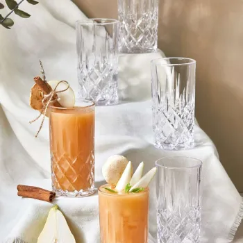 Set pahare, Hermia, 337GLZ1151, Transparent imagine