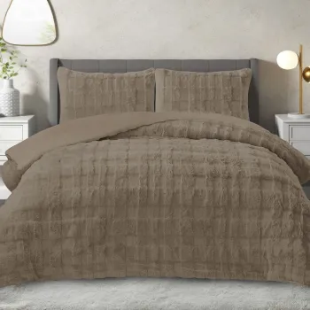 Set pilota si perna, L'essentiel Maison, Rabbit, Poliester, Piatra imagine