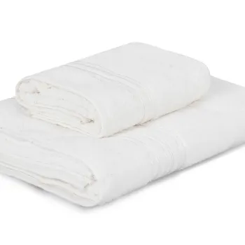 Set prosoape (2 bucati), Whitney, Dora, Bumbac, Crem imagine