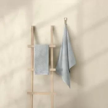 Set prosoape de baie (2 bucati), Elliott, 1017A-017-1, Bumbac, Gri imagine