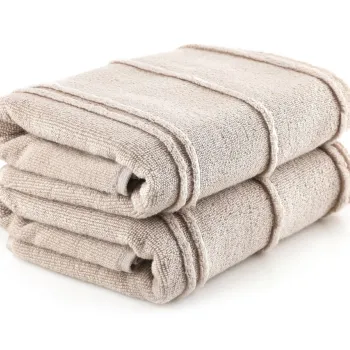 Set prosoape de baie, Hobby, Arden, Microbumbac, Maro deschis imagine