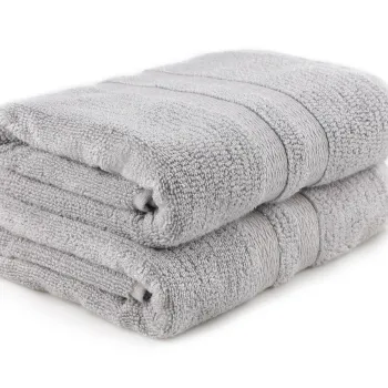 Set prosoape de baie, Hobby, Ayliz, Bambus;Bumbac, Gri imagine