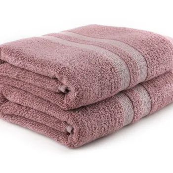 Set prosoape de baie, Hobby, Ayliz, Bambus;Bumbac, Lila imagine