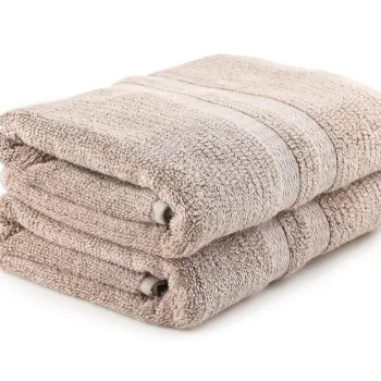 Set prosoape de baie, Hobby, Ayliz, Bambus;Bumbac, Maro deschis imagine