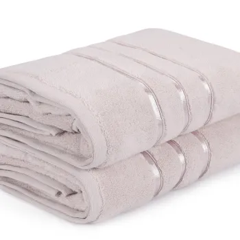 Set prosoape de baie, Hobby, Dolce, Bumbac, Liliac deschis imagine