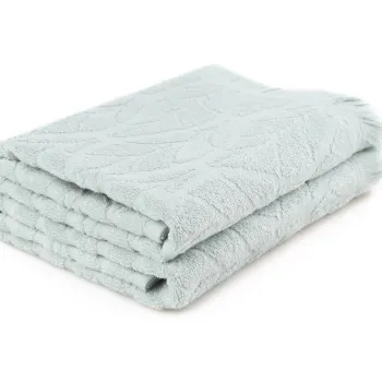 Set prosoape de baie, Hobby, Leaf, Bumbac, Verde deschis imagine