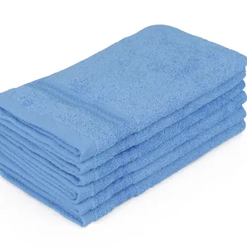 Set prosoape de baie, Hobby, Rainbow, Bumbac, Albastru imagine