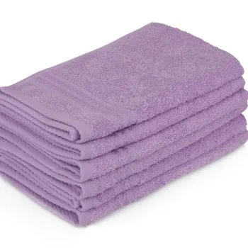 Set prosoape de baie, Hobby, Rainbow, Bumbac, Lila imagine