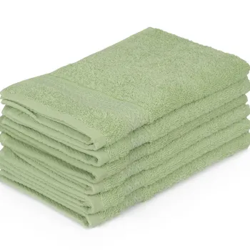 Set prosoape de baie, Hobby, Rainbow, Bumbac, Verde imagine