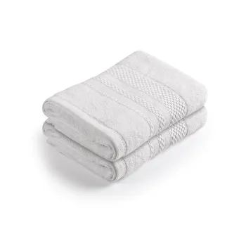 Set prosoape de baie, Whitney, Piramit, Bumbac, Crem imagine