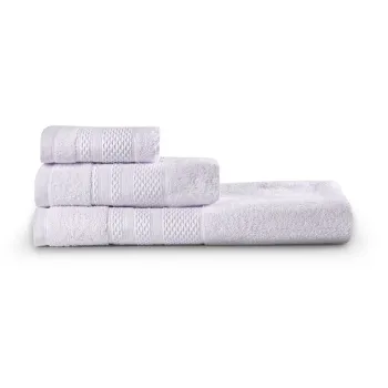 Set prosoape de baie, Whitney, Piramit, Bumbac, Gri imagine