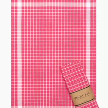 Set prosoape de mana (5 bucati), DC Home, Kareli, Bumbac, Roz imagine