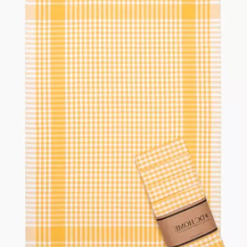 Set prosoape de mana (5 bucati), DC Home, Poti, Bumbac, Galben imagine