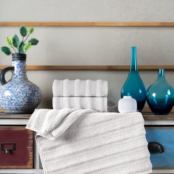 Set prosoape, L'essentiel Maison, Nora, Bej imagine