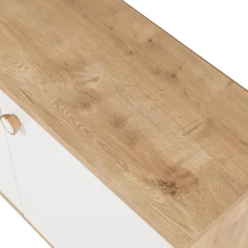 Set scaun de bar (2 bucati), Beckley, Rubi, PAL, Galben/Negru imagine