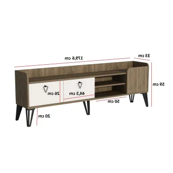 Set scaune  de bar 4 piese, Beckley, Rubi, PAL, Gri/Negru imagine