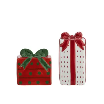 Set solnita si pipernita, Bloomingville, Marnia, 6.5x4x5 cm, dolomit, multicolor imagine