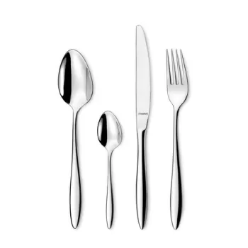 Set tacamuri 24 piese, Amefa, Ariane, inox imagine