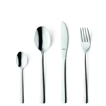 Set tacamuri 24 piese, Amefa, Padova, inox imagine