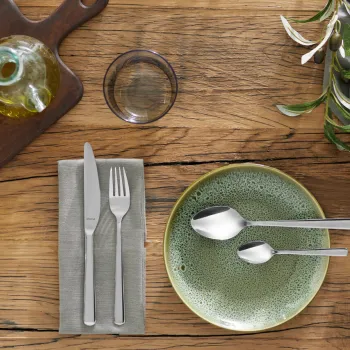 Set tacamuri 24 piese in cutie cadou Phoenix, Amefa, 6 persoane, inox 18/0, argintiu imagine