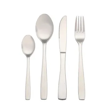 Set tacamuri 24 piese Lahti, Ambition, inox, argintiu imagine