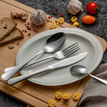 Set tacamuri 24 piese Prima, Luigi Ferrero, inox, argintiu imagine