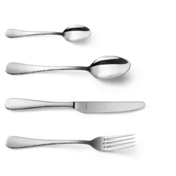 Set tacamuri, 24 piese, Sierra, inox, argintiu imagine