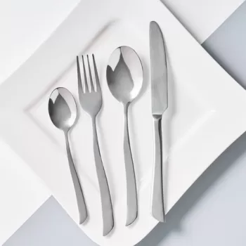 Set tacamuri 24 piese Wave, Ambition, inox imagine