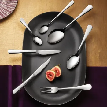 Set tacamuri 42 piese Rome All You Need, Amefa, 6 persoane, inox 18/0, argintiu imagine