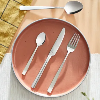 Set tacamuri 60 piese Amefa, Martin, inox 18/10, argintiu imagine