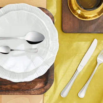 Set tacamuri 60 piese Haydn, Amefa, 6 persoane, inox 18/10, argintiu imagine