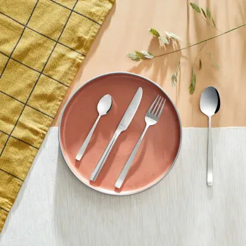 Set tacamuri 78 piese Amefa, Martin, inox 18/10, argintiu imagine