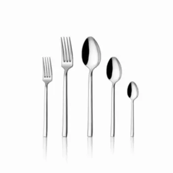 Set tacamuri, Dynasty, 960DYN1701, Inox, Argintiu imagine