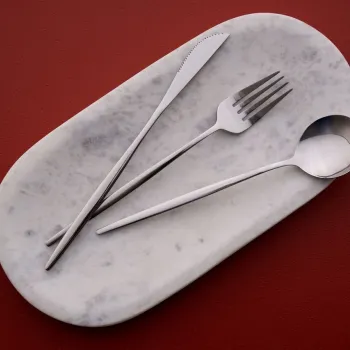 Set tacamuri, Hermia, 196RWE1814, Furculita de masa: (6 bucati), Argintiu imagine