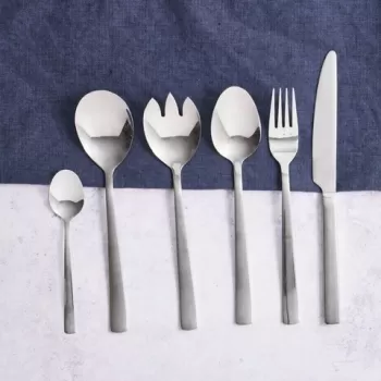 Set tacamuri pentru 12 persoane 50 piese Giftbox Prato, Ambition, inox imagine