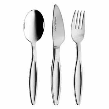 Set tacamuri pentru copii 3 piese BergHOFF, Essentials Folio, inox imagine