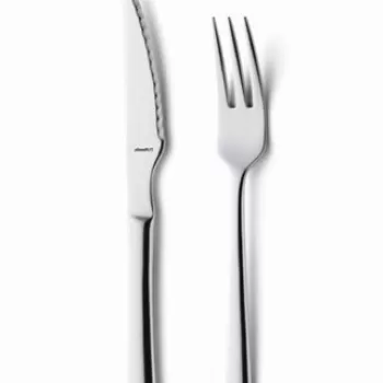 Set tacamuri pentru friptura, 12 piese, Amefa, Chuletero, inox imagine