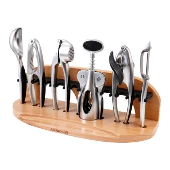 Set ustensile de bucatarie 7 piese, Zokura, zinc imagine