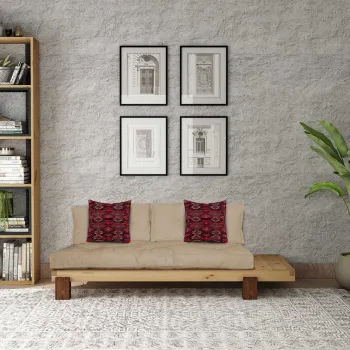 Sezlong, Atelier del Sofa, 135PLT1109, Lemn , Natural / Camila imagine