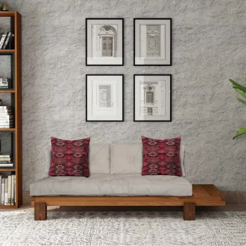 Sezlong, Atelier del Sofa, 135PLT1114, Lemn , Tec / Bej imagine