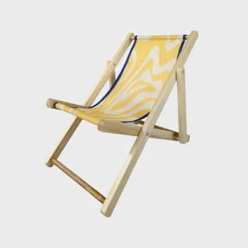 Sezlong Color Mosaic, Homla, 42x58.5x52.5 cm, lemn/poliester, multicolor imagine